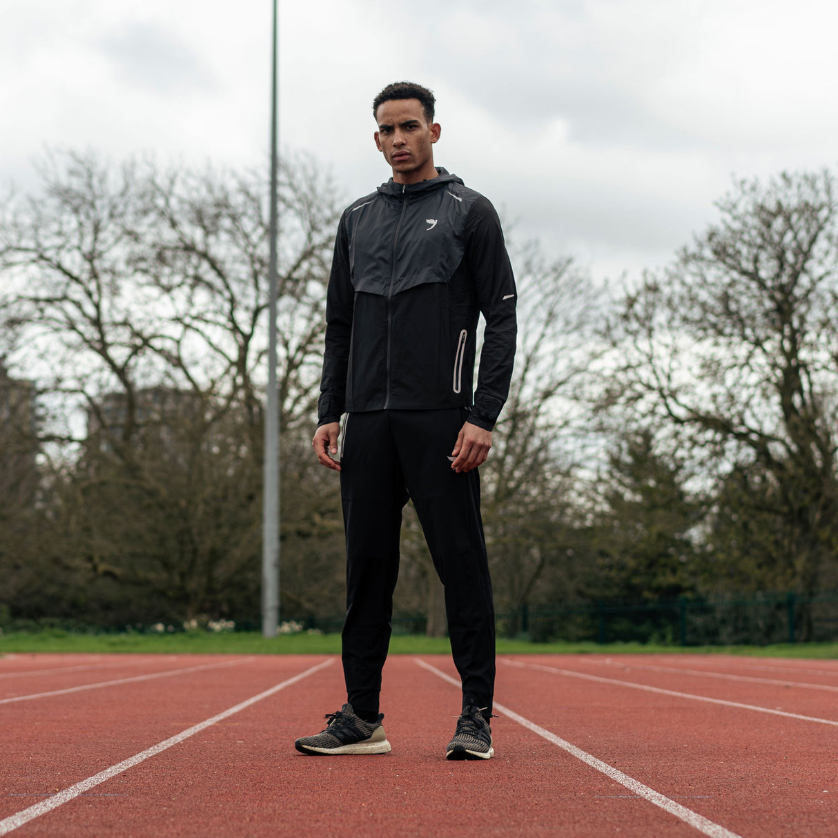 Fly Tempo Running Windbreaker Black