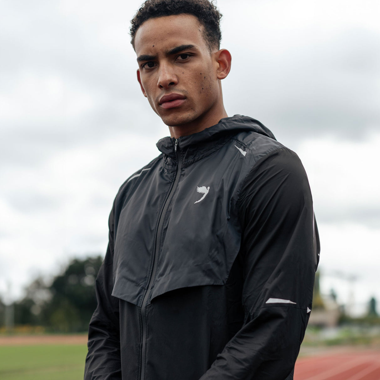 Fly Tempo Running Windbreaker Black