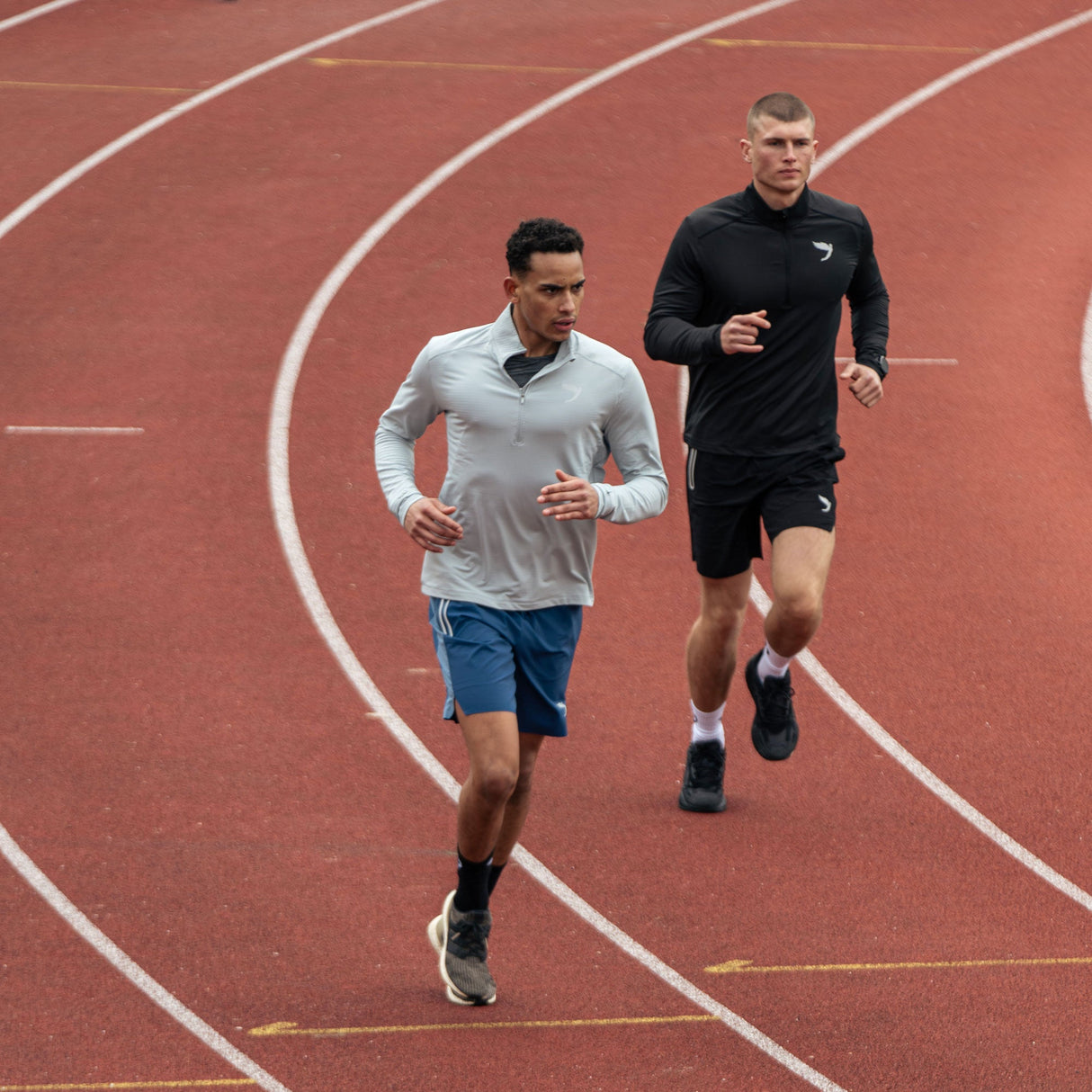 Fly Tempo 1/4 Zip Light Weight Running Top Black
