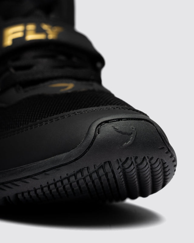 Fly Storm 2 Boxing Boots Black/Gold
