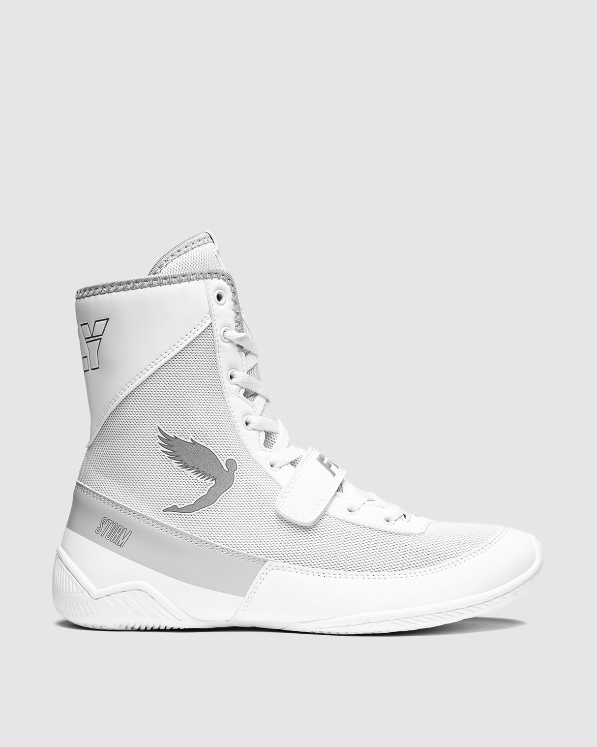 Fly Storm 2 Boxing Boots White