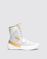 Fly Kids Storm 2 Boxing Boots White/Gold