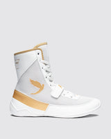 Fly Storm 2 Boxing Boots White/Gold