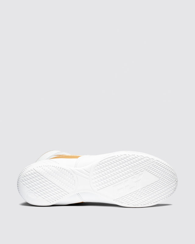 Fly Storm 2 Boxing Boots White/Gold