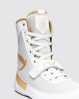 Fly Storm 2 Boxing Boots White/Gold
