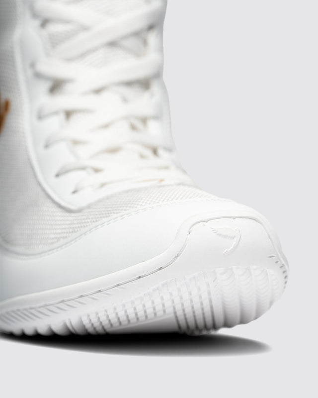 Fly Tempest Boxing Boots White/Gold
