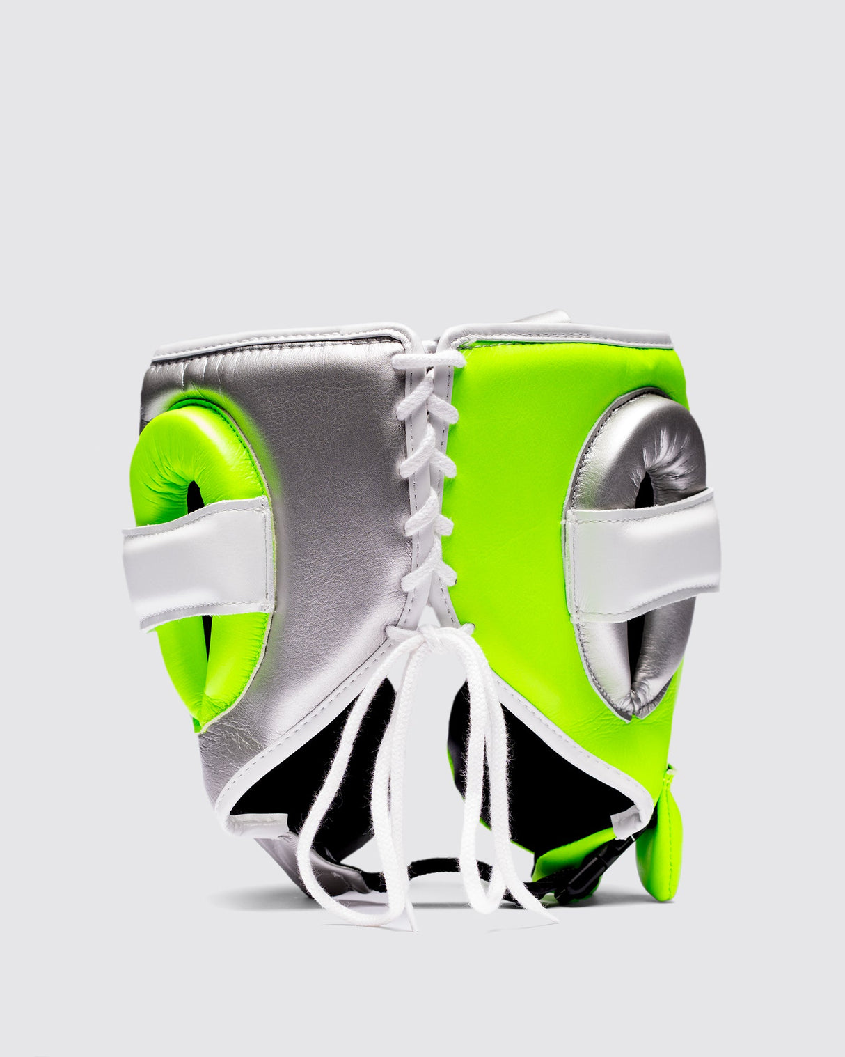 Fly Knight X Headguard Silver/Neon
