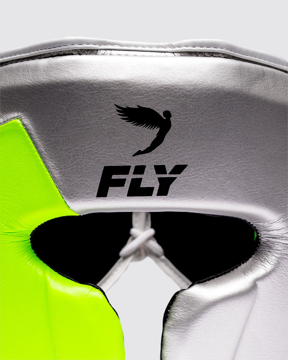 Fly Knight X Headguard Silver/Neon