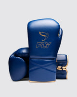 Fly Superlace Pro X 2 Boxing Gloves Space Blue/Gold