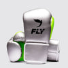 Fly Superloop Pro X 2 Boxing Gloves Silver/Neon