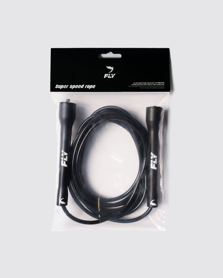 Fly Super Speed Rope Black