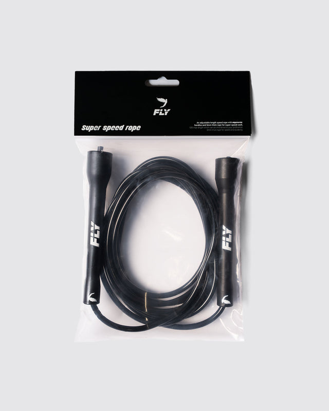 Fly Super Speed Rope Black