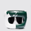 Fly Superbar X Headguard Petrol Green/White