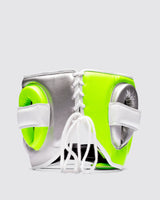 Fly Superbar X Headguard Silver/Neon