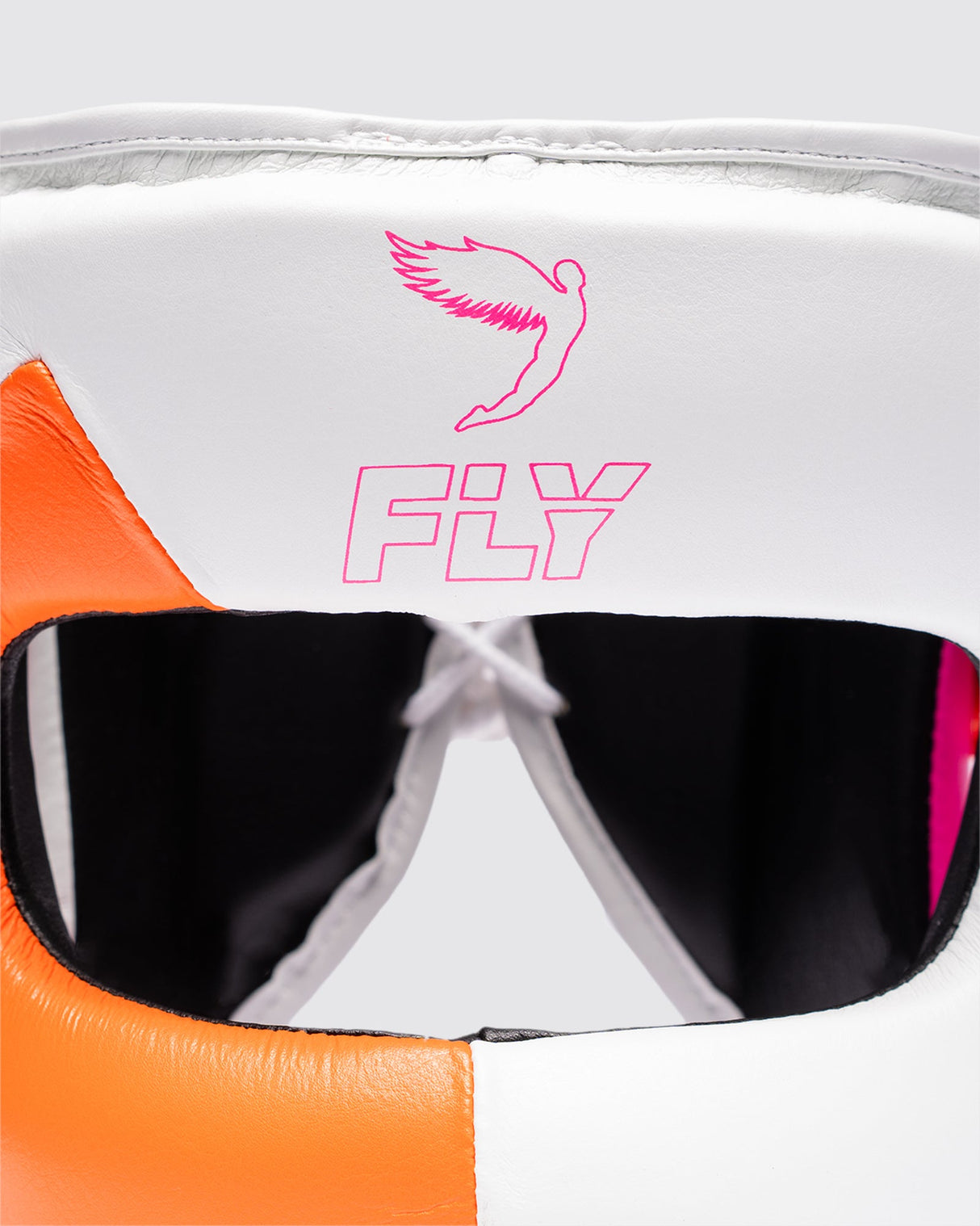 Fly Superbar X Headguard Knockout Pink/Orange