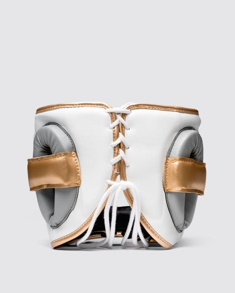 Fly Superbar X Headguard White/Grey/Gold