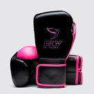 Fly Superloop Pro X 2 Boxing Gloves Black/Pink