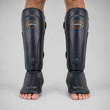 Fumetsu FMT1 Thai Shin Guards Black Lifestyle 1