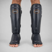 Fumetsu FMT1 Thai Shin Guards Black Lifestyle 1