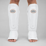 Fumetsu FMT1 Thai Shin Guards White Lifestyle 1