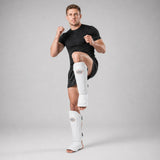 Fumetsu FMT1 Thai Shin Guards White Lifestyle 6