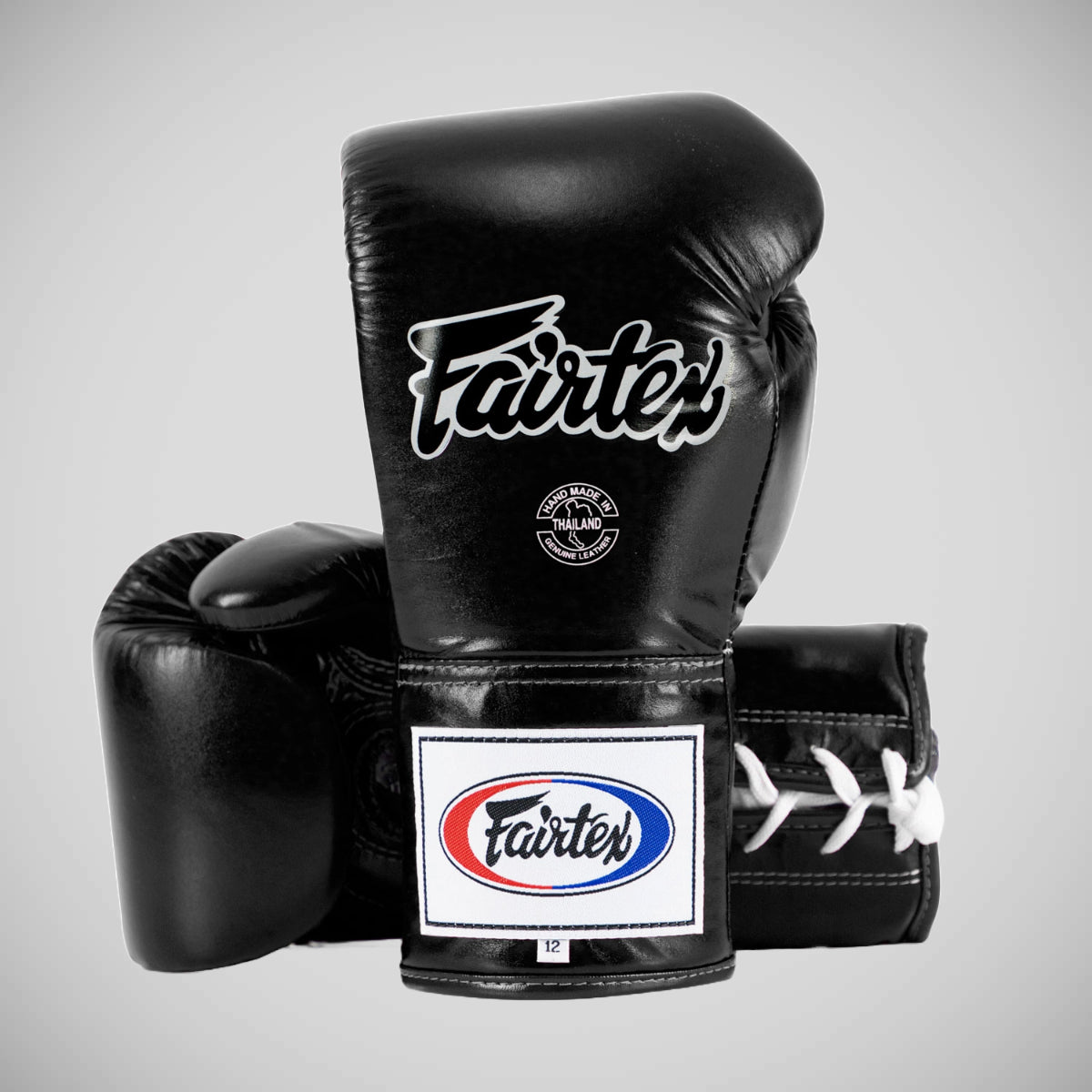 Fairtex BGL6 Lace-Up Gloves Black