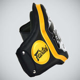 FairTex BPV3マイクロファイバーベリーパッドブラック/ブラック/ゴールド