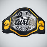 FairTex BPV3マイクロファイバーベリーパッドブラック/ブラック/ゴールド