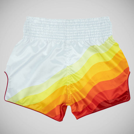 Fairtex BS1932 Spektrum Muay Thai Shorts Weiß