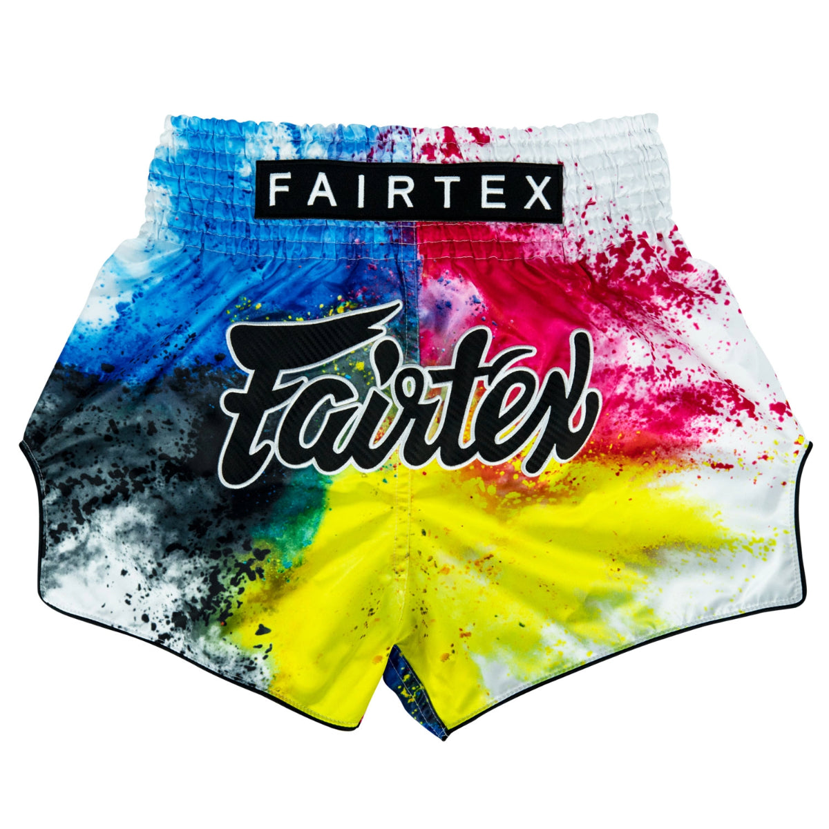 Fairtex BS1937 Acid Jazz Muay Thai Shorts White