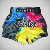 Fairtex BS1938 Säure Jazz Muay Thai Shorts Schwarz