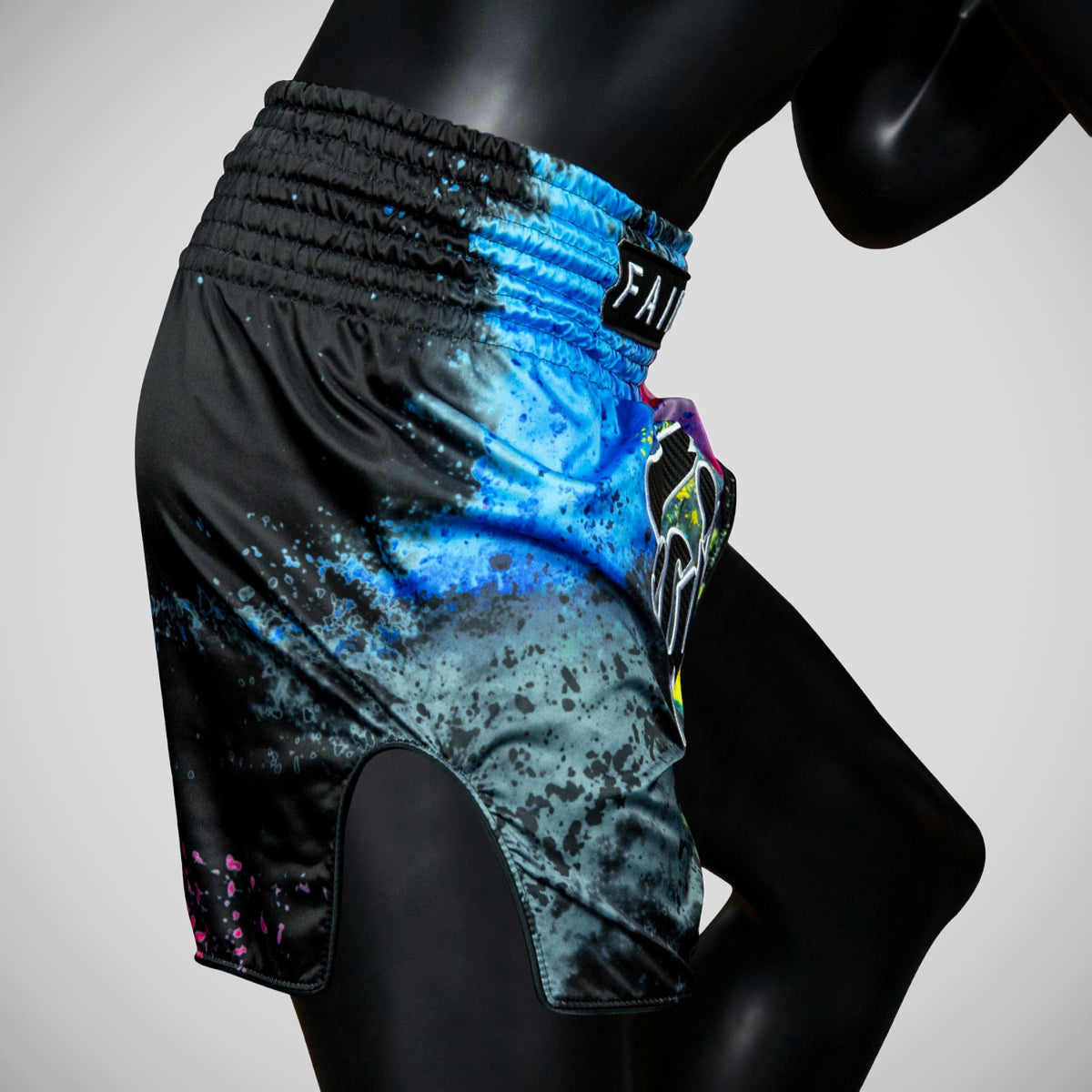 Fairtex BS1938 Säure Jazz Muay Thai Shorts Schwarz