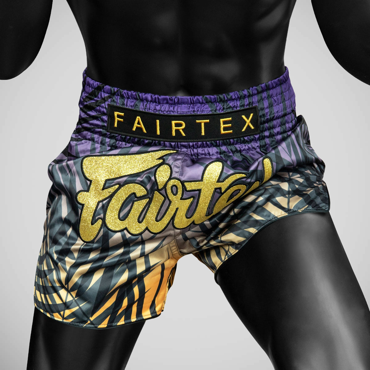 Fairtex BS1941 Глибокий Форест Муай -тай -шорти фіолетовий