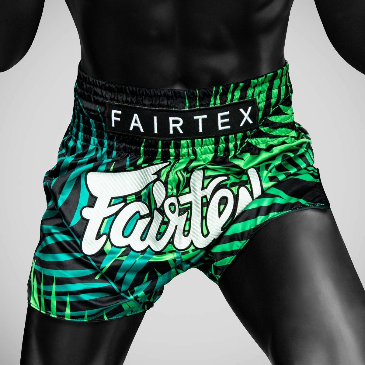 Fairtex BS1945 Deep Forrest Muay Thai Shorts Green