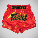 Fairtex BS1946 Inferno Muay Thai Shorts Red