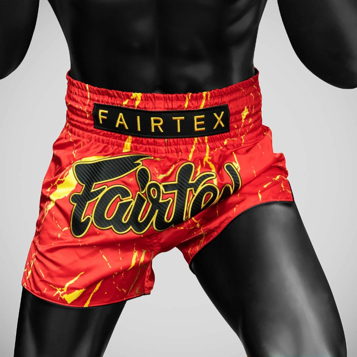 Fairtex BS1946 Inferno Muay Thai Shorts Red