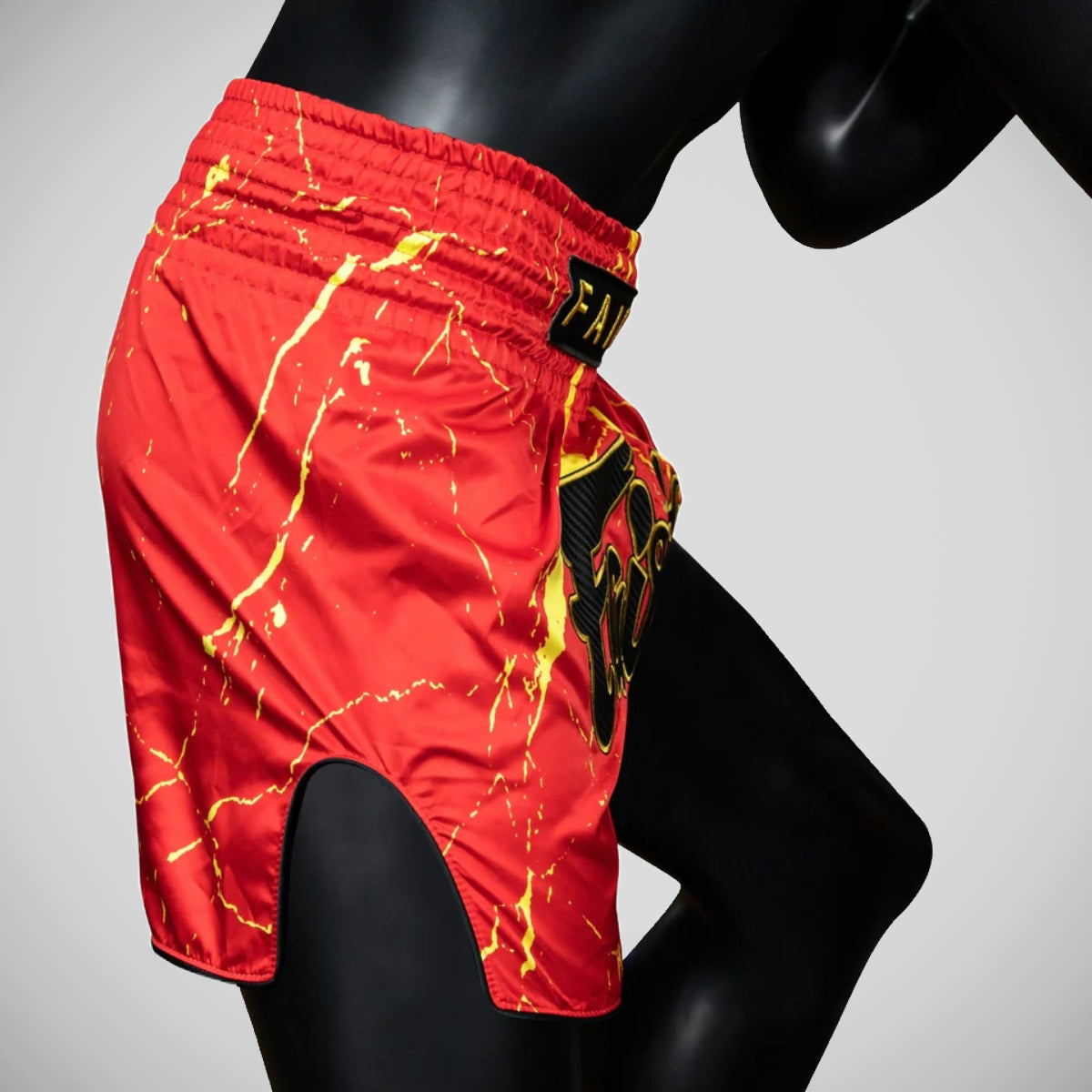 Fairtex BS1946 Inferno Muay Thai Shorts Red