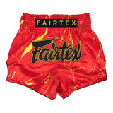 Fairtex BS1946 Inferno Muay Thai Shorts Red
