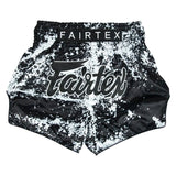 Fairtex BS1949 Grunge Black Muay Thai Shorts