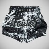 Fairtex BS1949 Grunge Black Muay Thai Shorts