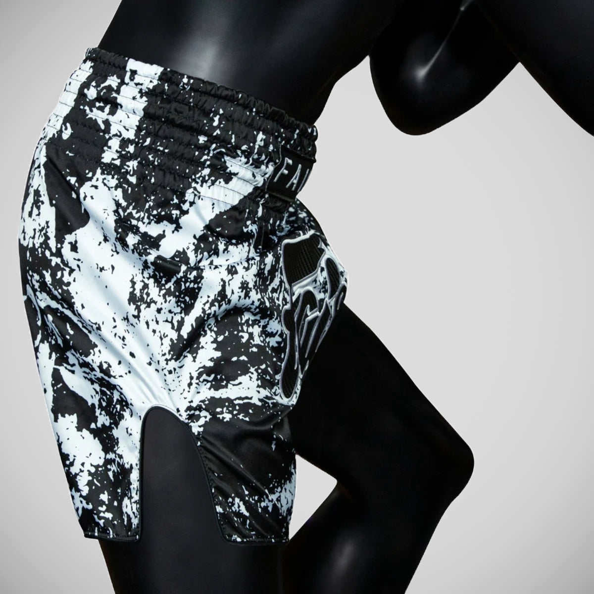 Fairtex BS1949 Grunge Black Muay Thai Shorts