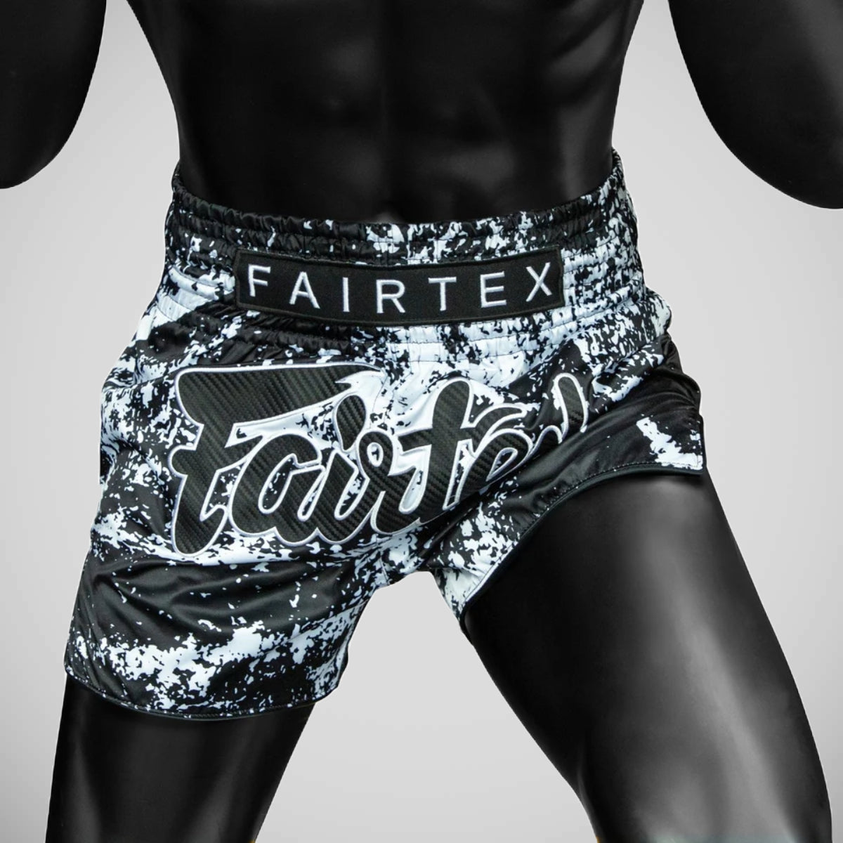Fairtex BS1949 Grunge Black Muay Thai Shorts