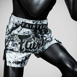 Fairtex BS1948 Grunge White Muay Thai Shorts