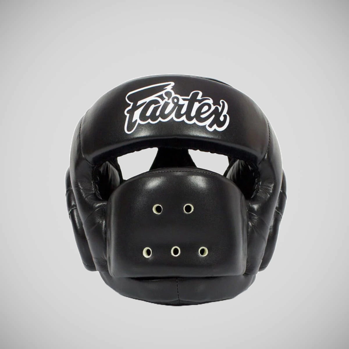 Fairtex HG14 Full Face Head Guard Black