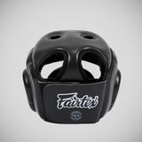Fairtex HG14 Full Face Head Guard Black