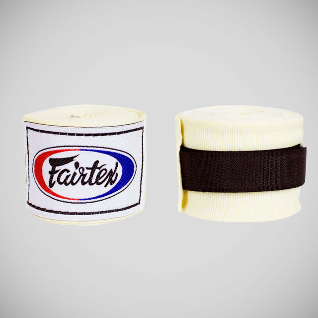 White Fairtex HW2 Hand Wraps   