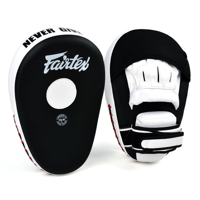 FMV13 Fairtex Maximized Focus Mitts Black/White