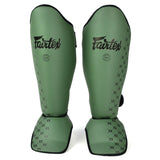 Fairtex SP5 Shin Guards Olive Green
