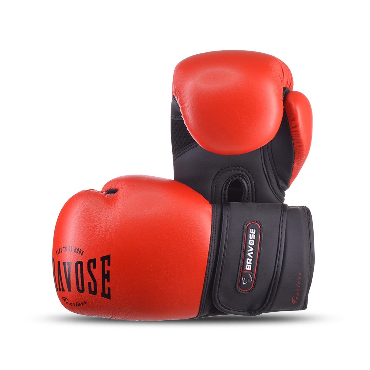 Bravose Fearless Junior Boxing Gloves Red