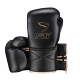Fly Superlace X Boxing Gloves Black/Gold